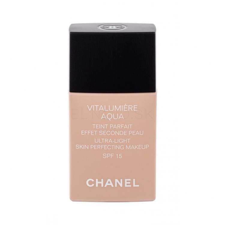 Chanel Vitalumière Aqua SPF15 Make-up pre ženy 30 ml Odtieň 20 Beige