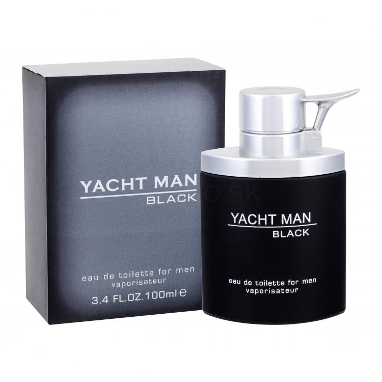 Myrurgia Yacht Man Black Toaletná voda pre mužov 100 ml