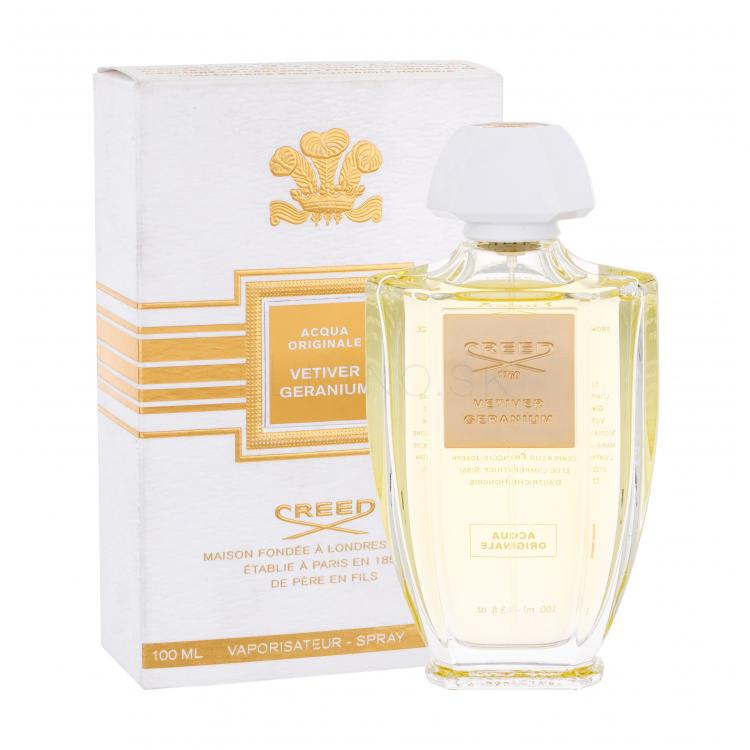 Creed Acqua Originale Vetiver Geranium Parfumovaná voda pre mužov 100 ml poškodená krabička
