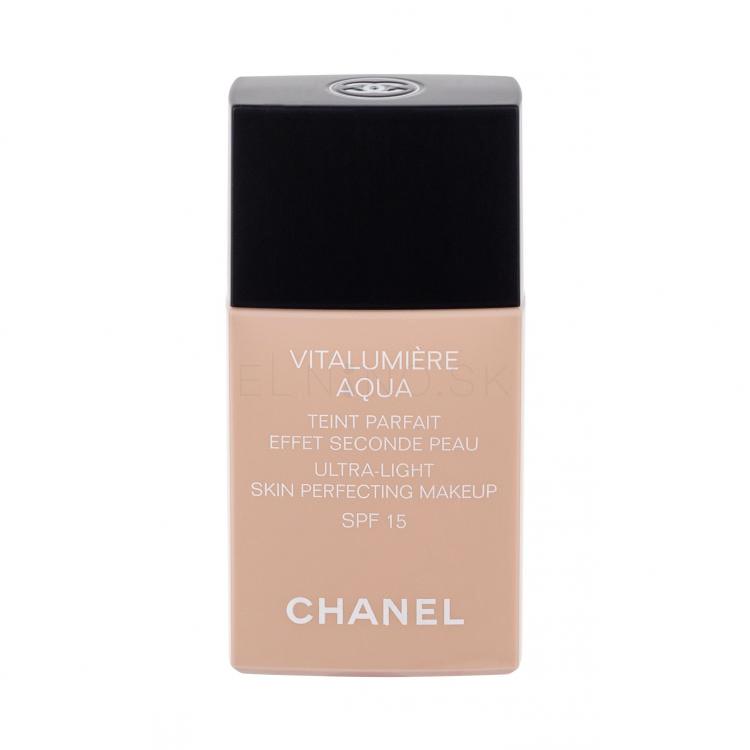Chanel Vitalumière Aqua SPF15 Make-up pre ženy 30 ml Odtieň 12 Beige Rosé