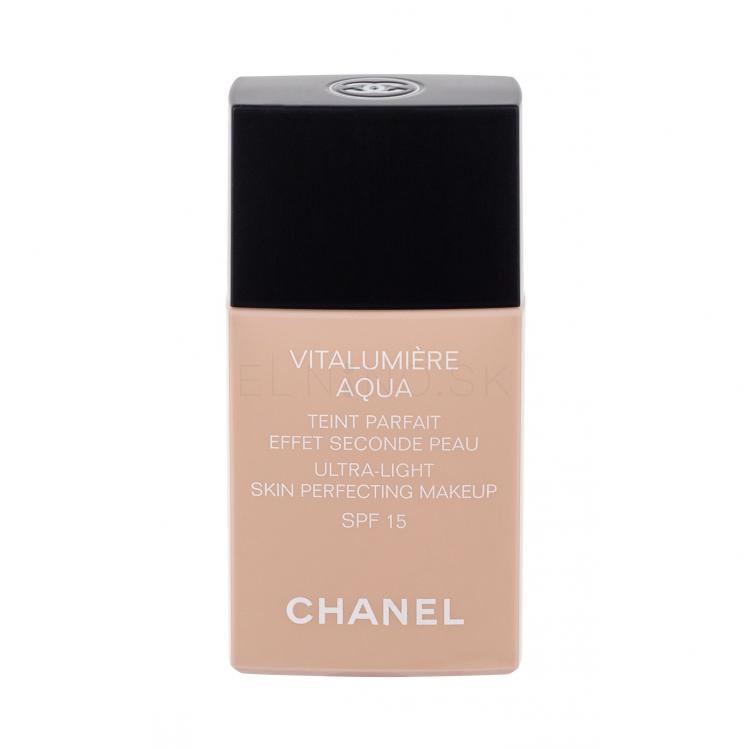Chanel Vitalumière Aqua SPF15 Make-up pre ženy 30 ml Odtieň 70 Beige