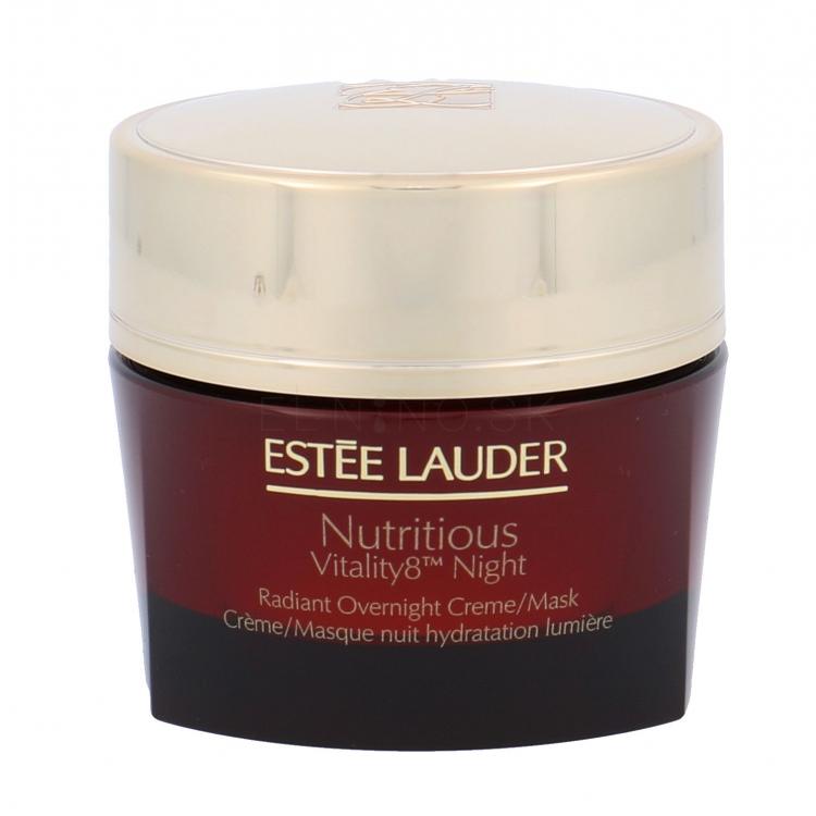 Estée Lauder Nutritious Vitality8 Night Radiant Overnight Creme/Mask Nočný pleťový krém pre ženy 50 ml tester