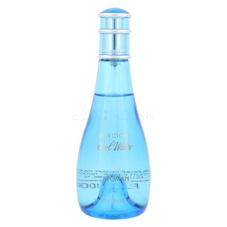 Davidoff Cool Water Woman Dezodorant pre ženy 100 ml poškodená krabička