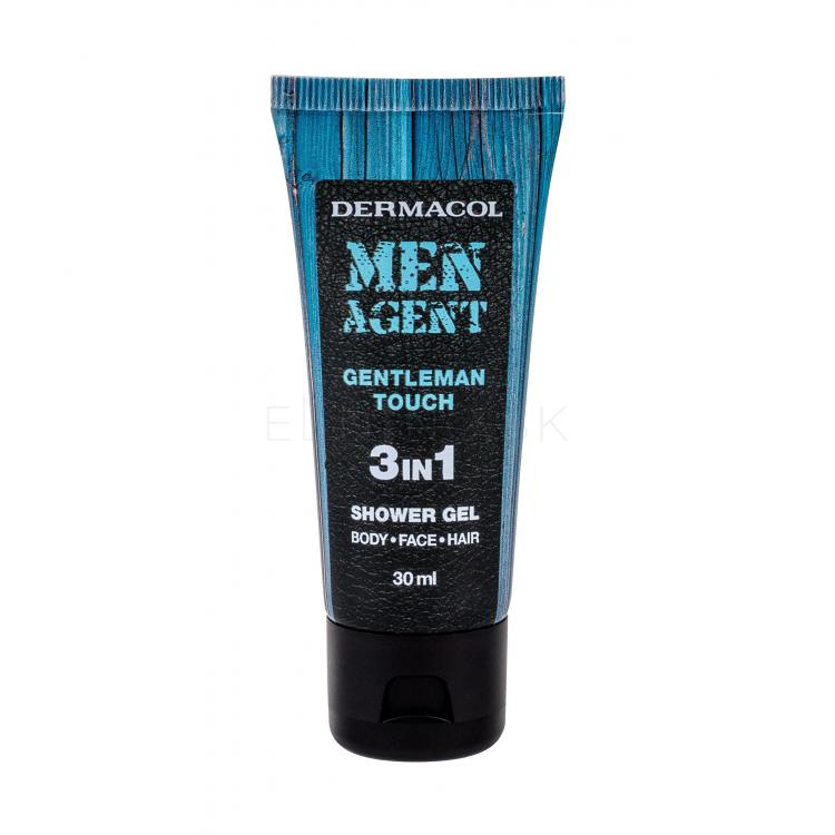 Dermacol Men Agent Gentleman Touch 3in1 Sprchovací gél pre mužov 30 ml