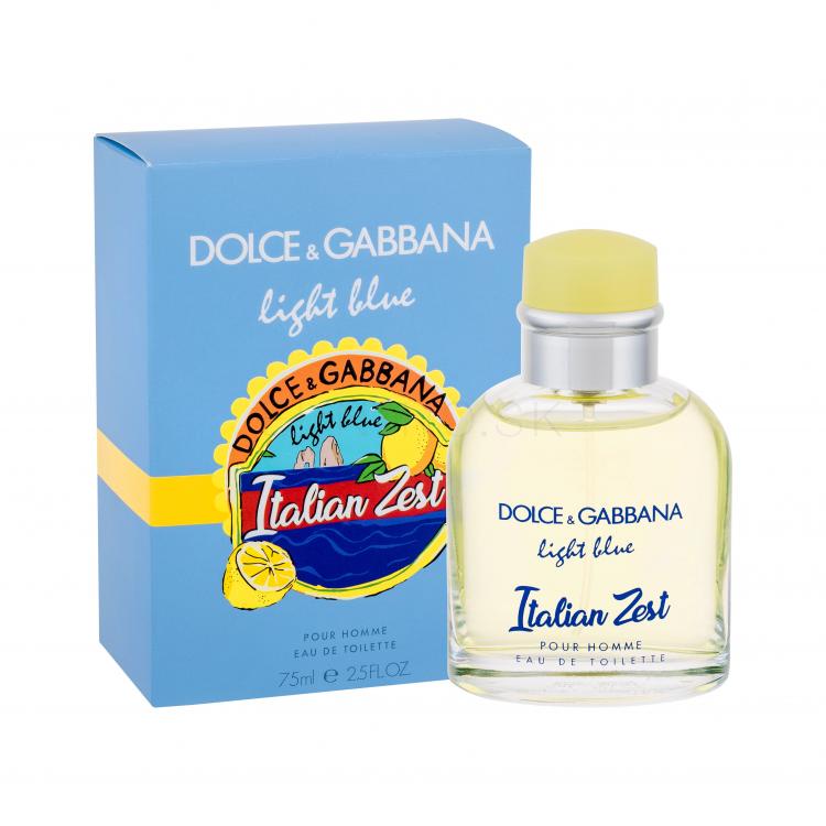 Dolce&amp;Gabbana Light Blue Italian Zest Pour Homme Toaletná voda pre mužov 75 ml