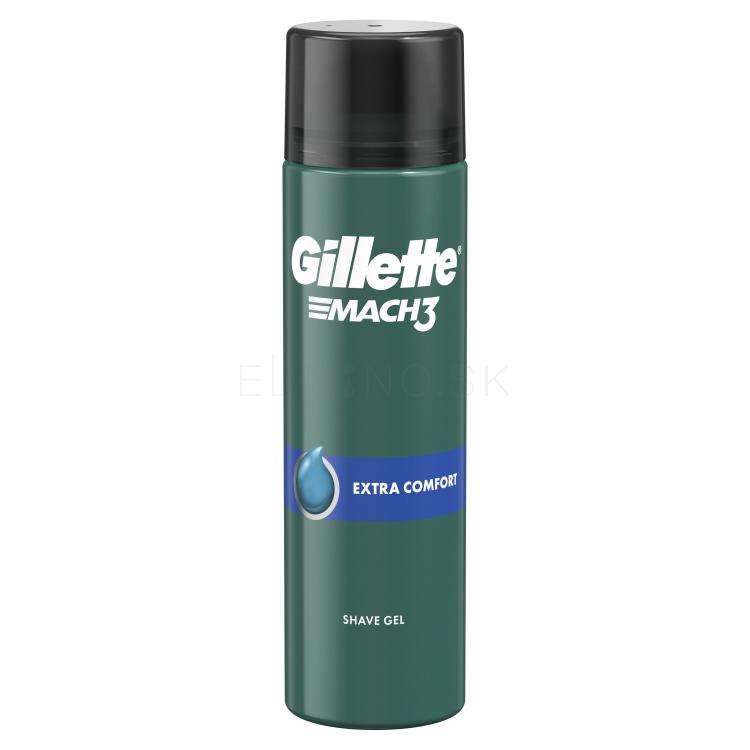 Gillette Mach3 Extra Comfort Gél na holenie pre mužov 200 ml