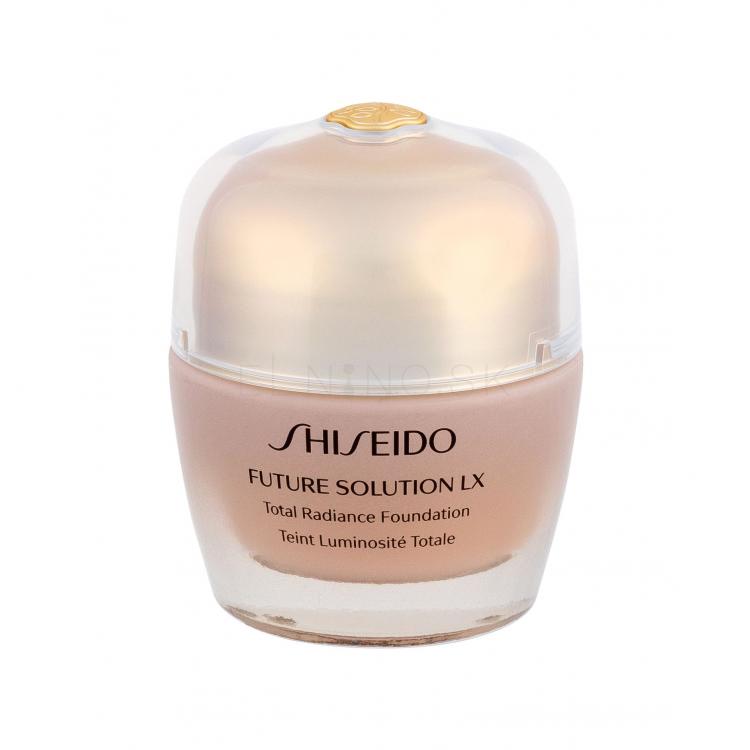 Shiseido Future Solution LX Total Radiance Foundation SPF15 Make-up pre ženy 30 ml Odtieň R2 Rose