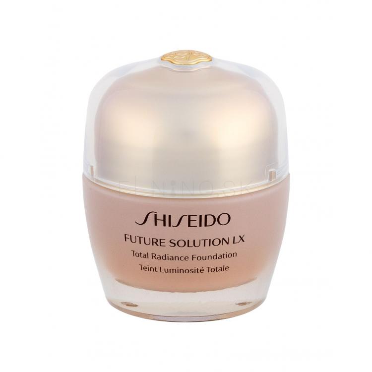 Shiseido Future Solution LX Total Radiance Foundation SPF15 Make-up pre ženy 30 ml Odtieň R3 Rose