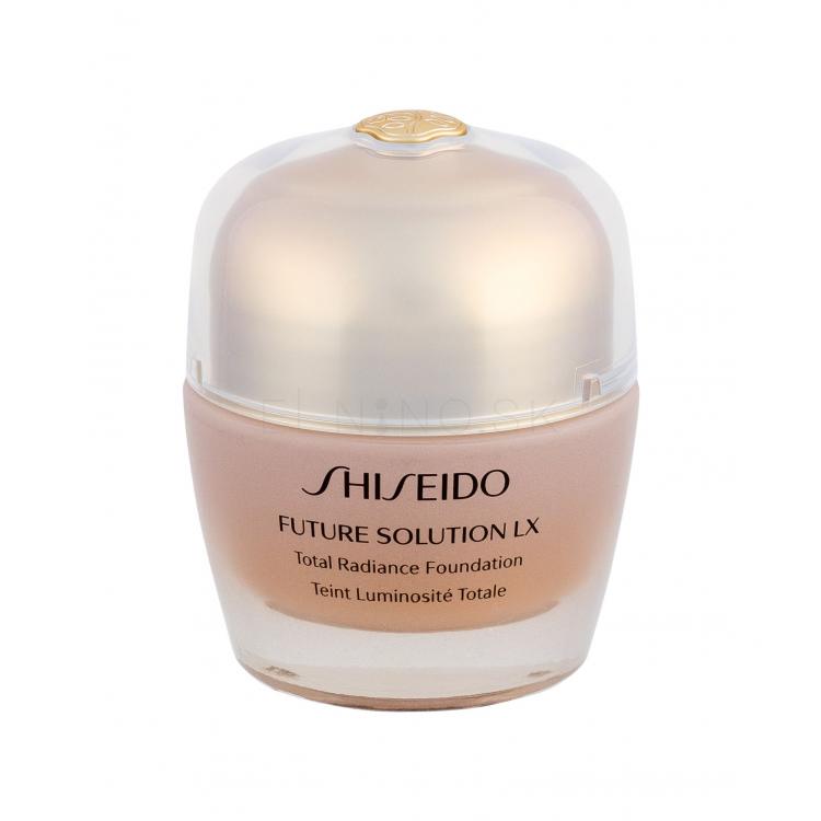 Shiseido Future Solution LX Total Radiance Foundation SPF15 Make-up pre ženy 30 ml Odtieň R4 Rose