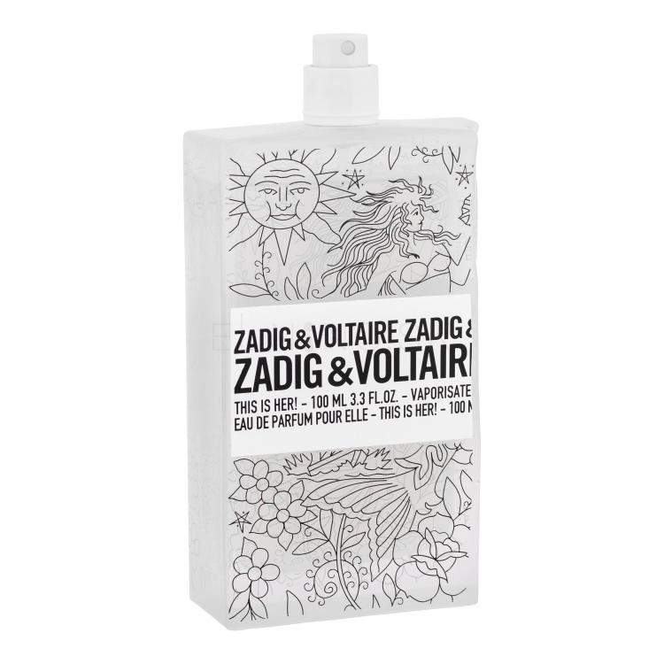 Zadig &amp; Voltaire This is Her! Capsule Collection by Virginia Elwood Parfumovaná voda pre ženy 100 ml tester
