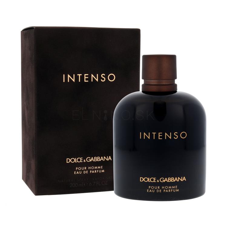 Dolce&amp;Gabbana Pour Homme Intenso Parfumovaná voda pre mužov 200 ml poškodená krabička