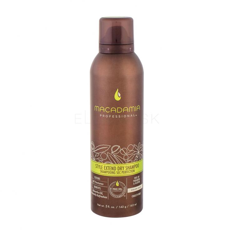 Macadamia Professional Style Extend Dry Shampoo Suchý šampón pre ženy 163 ml