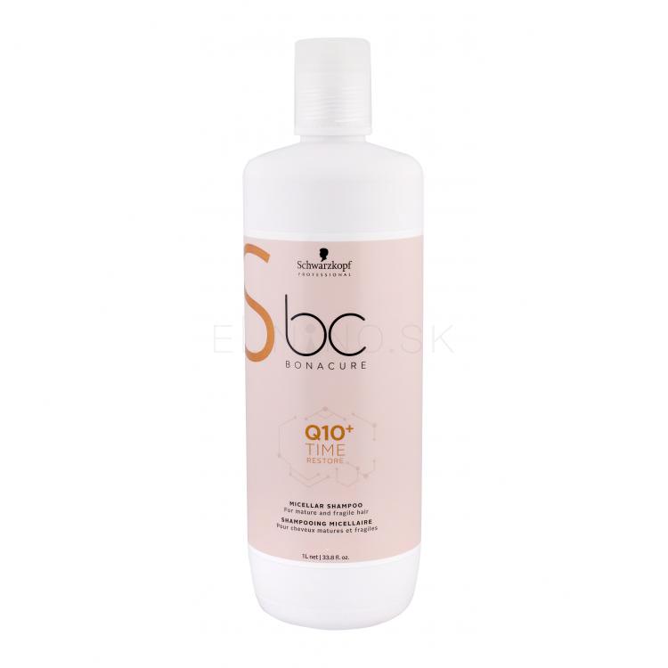 Schwarzkopf Professional BC Bonacure Q10+ Time Restore Micellar Shampoo Šampón pre ženy 1000 ml
