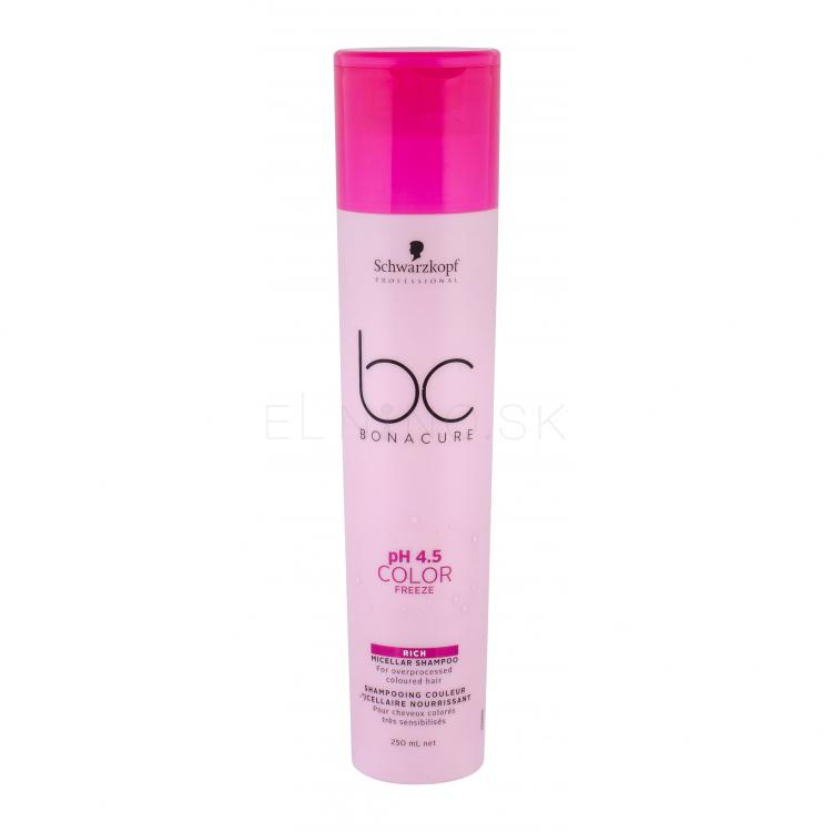 Schwarzkopf Professional BC Bonacure pH 4.5 Color Freeze Rich Šampón pre ženy 250 ml