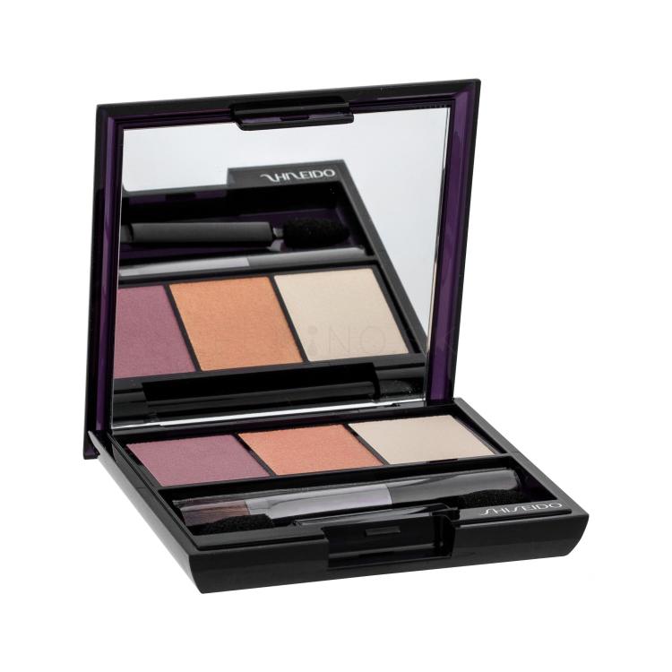 Shiseido Luminizing Satin Eye Color Trio Očný tieň pre ženy 3 g Odtieň RD299 poškodená krabička