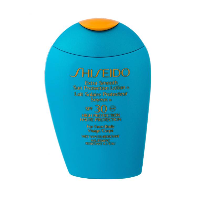 Shiseido Extra Smooth Sun Protection SPF30 Opaľovací prípravok na telo pre ženy 100 ml poškodená krabička