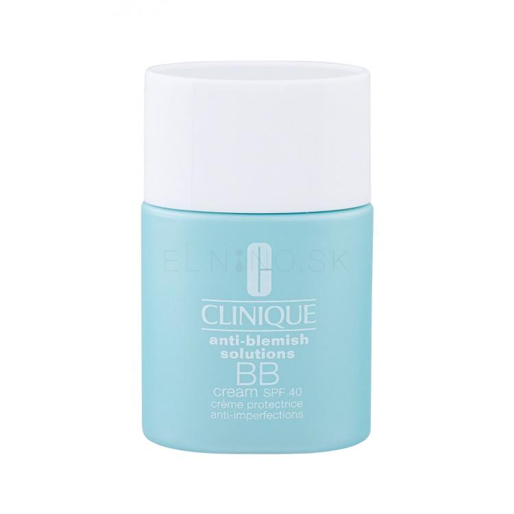 Clinique Anti-Blemish Solutions SPF40 BB krém pre ženy 30 ml Odtieň Light