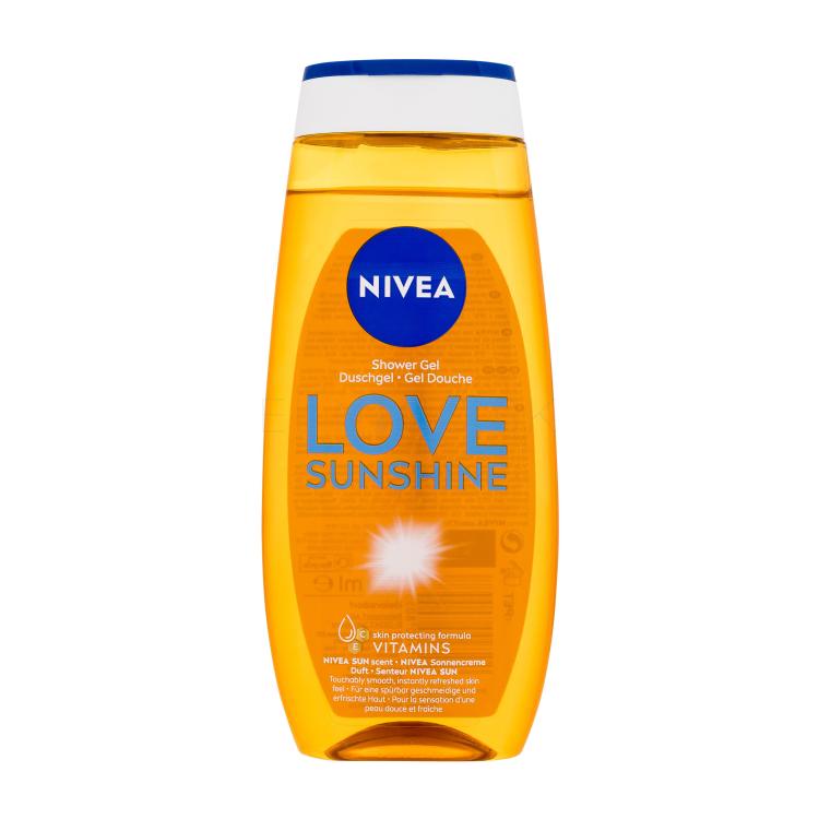 Nivea Love Sunshine Sprchovací gél pre ženy 250 ml