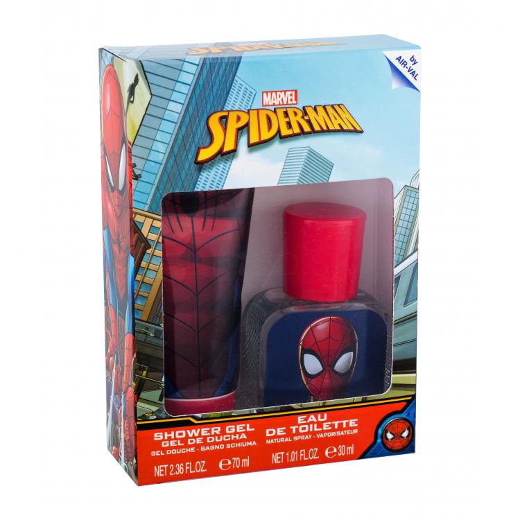 Marvel Spiderman Set Darčeková kazeta toaletná voda 30 ml + sprchovací gél 70 ml