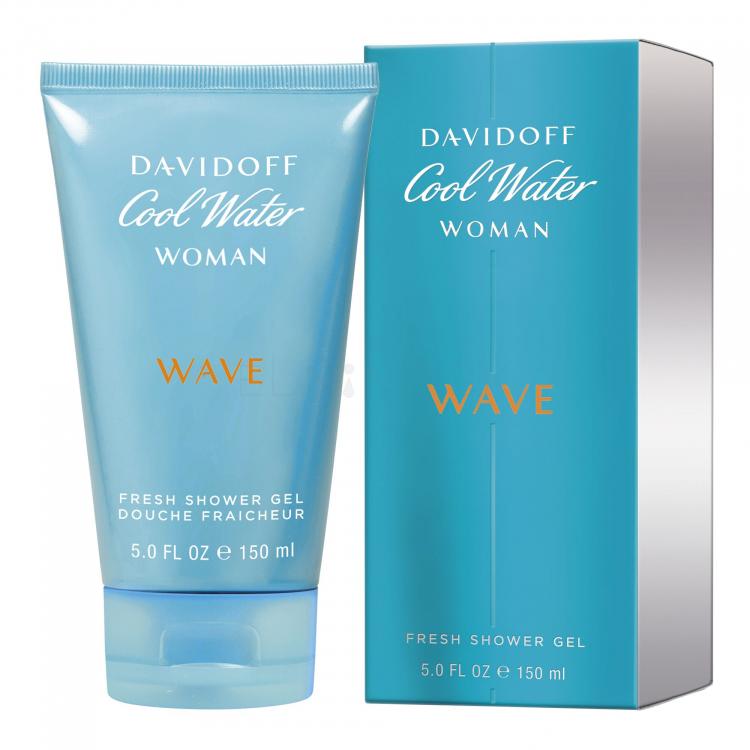 Davidoff Cool Water Wave Woman Sprchovací gél pre ženy 150 ml