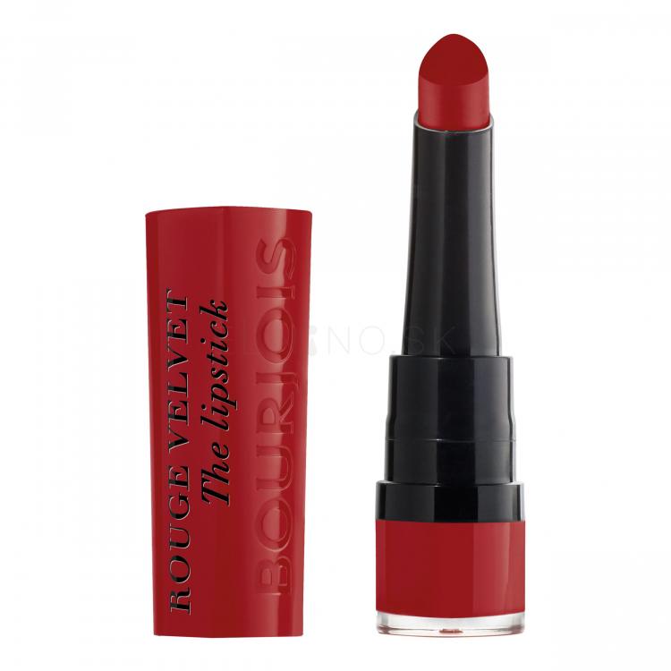 BOURJOIS Paris Rouge Velvet The Lipstick Rúž pre ženy 2,4 g Odtieň 11 Berry Formidable