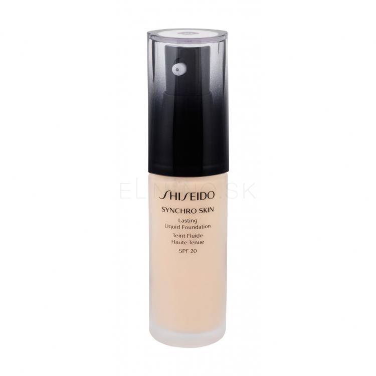 Shiseido Synchro Skin Lasting Liquid Foundation SPF20 Make-up pre ženy 30 ml Odtieň Neutral 1