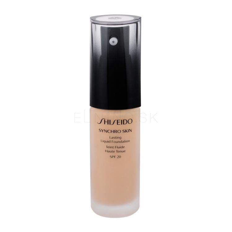 Shiseido Synchro Skin Lasting Liquid Foundation SPF20 Make-up pre ženy 30 ml Odtieň Rose 3