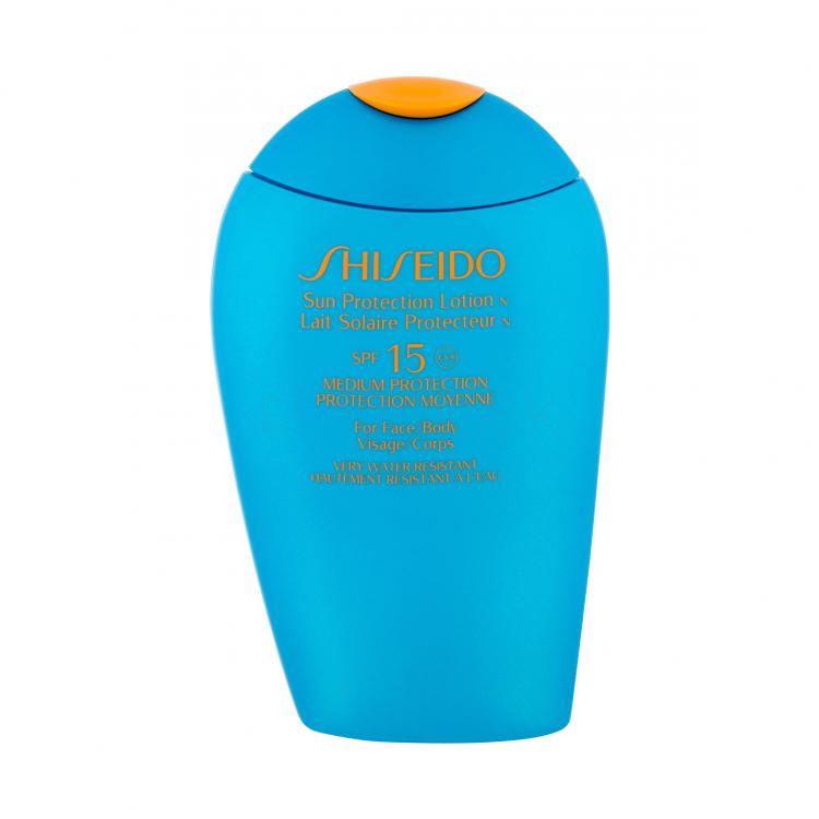 Shiseido 15 Sun Protection Lotion SPF15 Opaľovací prípravok na telo pre ženy 150 ml tester