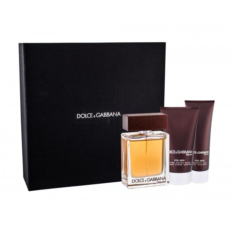 Dolce&amp;Gabbana The One Darčeková kazeta Edt 50ml + 50ml sprchovací gél + 50ml balzam po holení