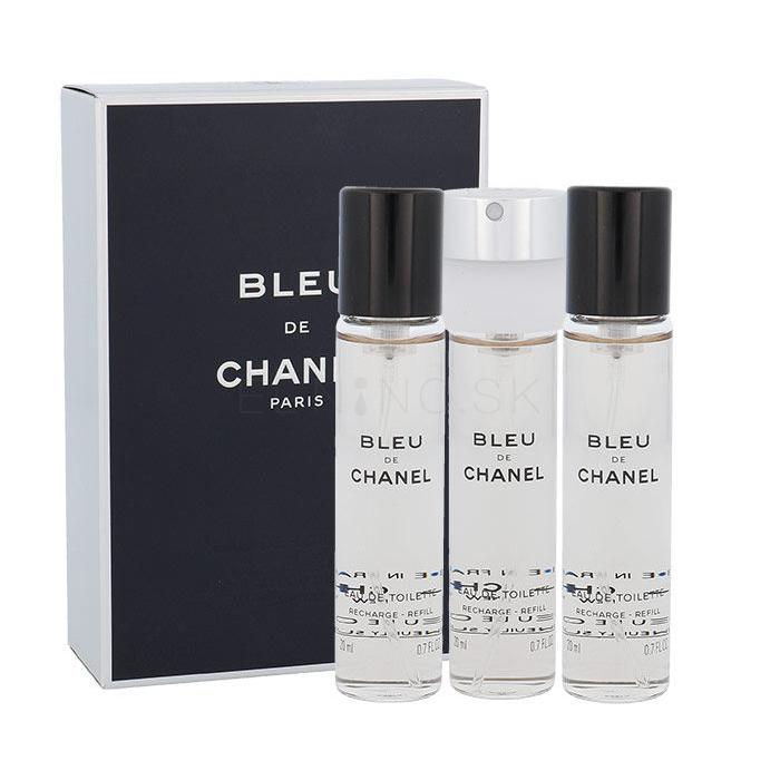 Chanel Bleu de Chanel Toaletná voda pre mužov Náplň 3x20 ml