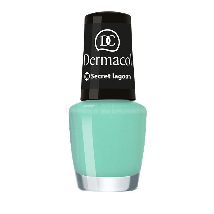 Dermacol Nail Polish Mini Summer Collection Lak na nechty pre ženy 5 ml Odtieň 08 Secret Lagoon