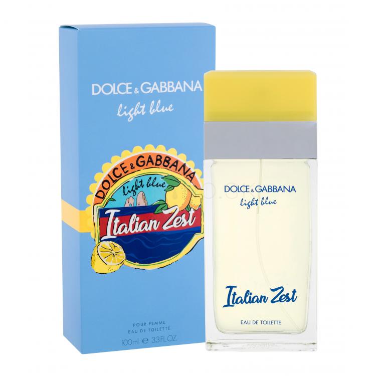 Dolce&amp;Gabbana Light Blue Italian Zest Toaletná voda pre ženy 100 ml
