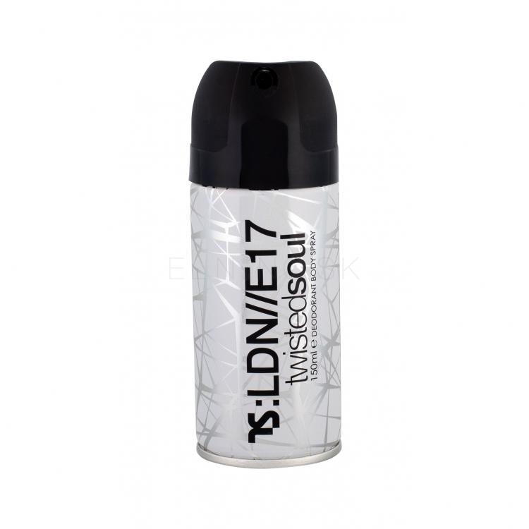 Twisted Soul Silver Dezodorant pre mužov 150 ml