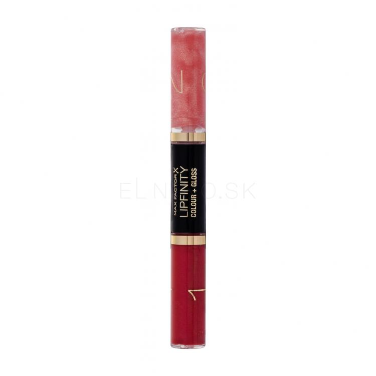 Max Factor Lipfinity Colour + Gloss Rúž pre ženy Odtieň 560 Radiance Red Set