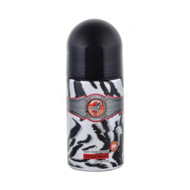 Cuba Jungle Zebra Dezodorant pre ženy 50 ml