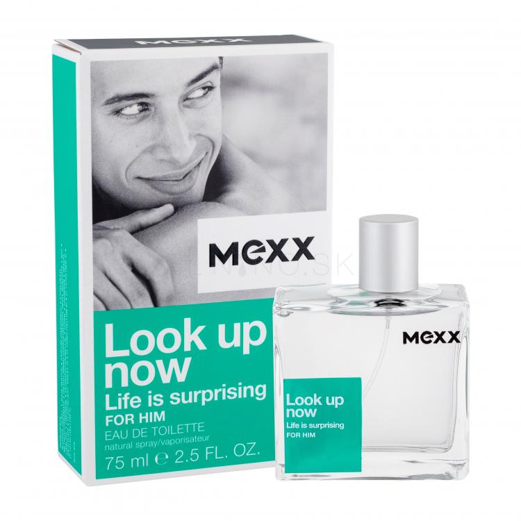 Mexx Look up Now Life Is Surprising For Him Toaletná voda pre mužov 75 ml