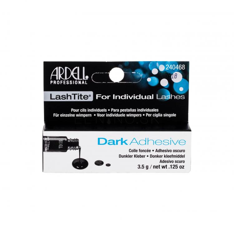 Ardell LashTite Dark Adhesive Umelé mihalnice pre ženy 3,5 g