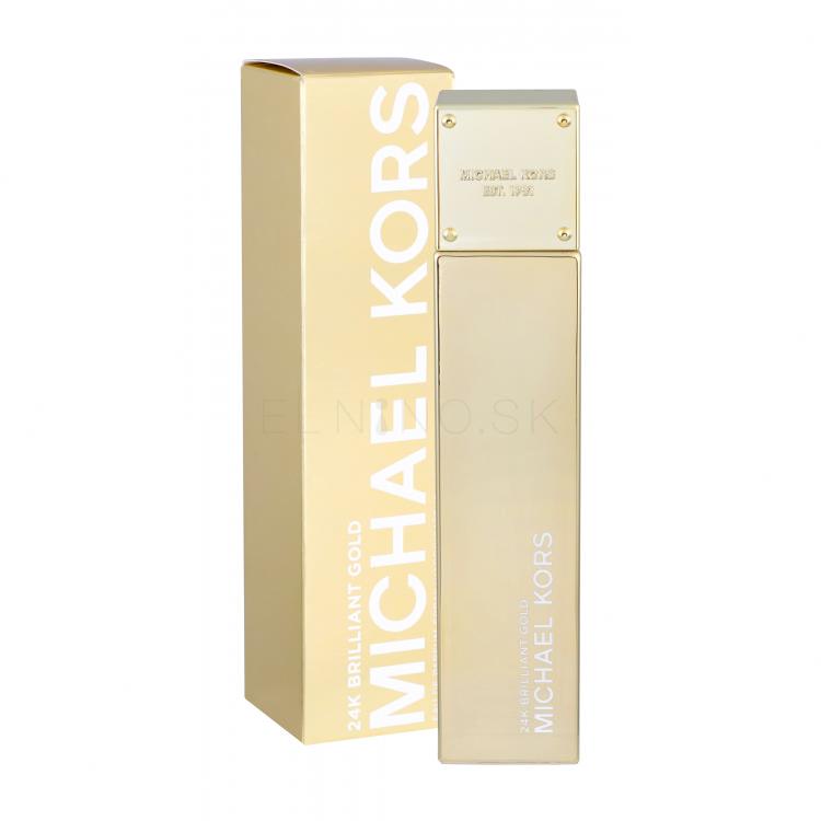 Michael Kors 24K Brilliant Gold Parfumovaná voda pre ženy 100 ml poškodená krabička