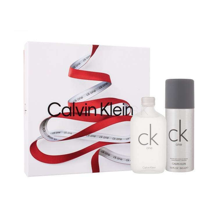 Calvin Klein CK One Darčeková kazeta toaletná voda 100 ml + deodorant 150 ml