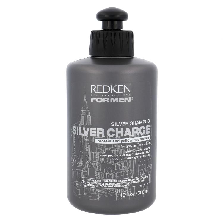 Redken For Men Silver Charge Šampón pre mužov 300 ml