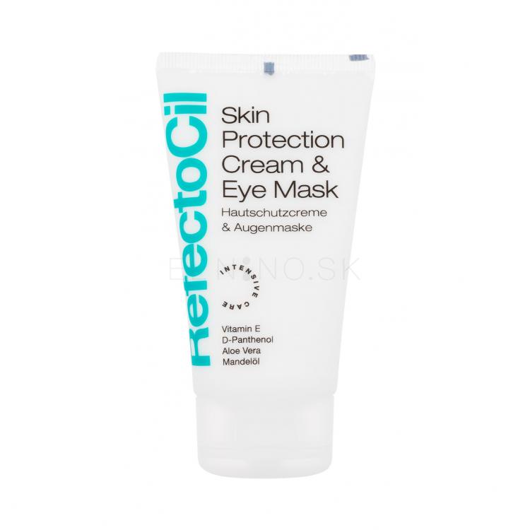 RefectoCil Skin Protection Cream &amp; Eye Mask Farba na obočie pre ženy 75 ml