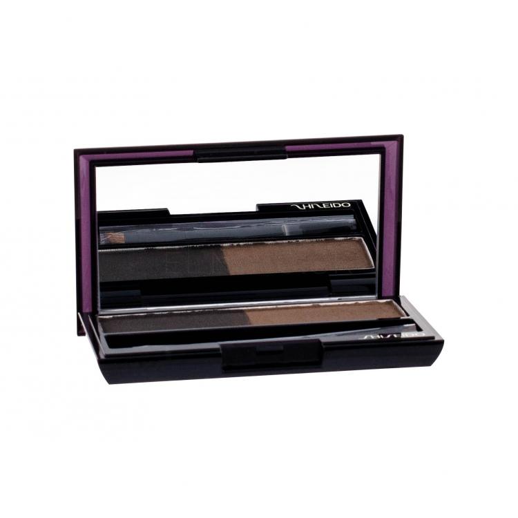 Shiseido Eyebrow Styling Compact Set a paletka na obočie pre ženy 4 g Odtieň GY901 Deep Brown