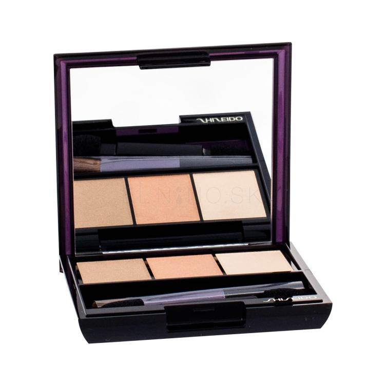 Shiseido Luminizing Satin Eye Color Trio Očný tieň pre ženy 3 g Odtieň BE213 Nude