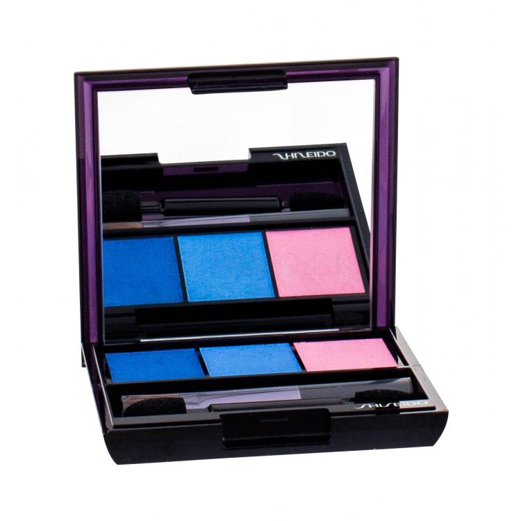 Shiseido Luminizing Satin Eye Color Trio Očný tieň pre ženy 3 g Odtieň BL310 Punky Blues