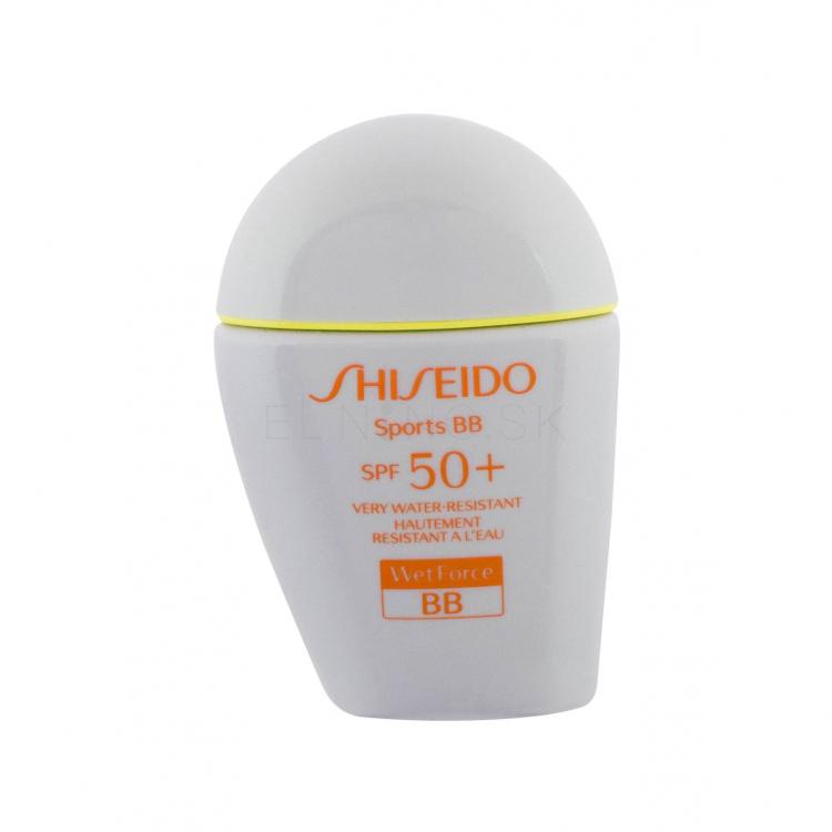 Shiseido Sports BB SPF50+ BB krém pre ženy 30 ml Odtieň Light