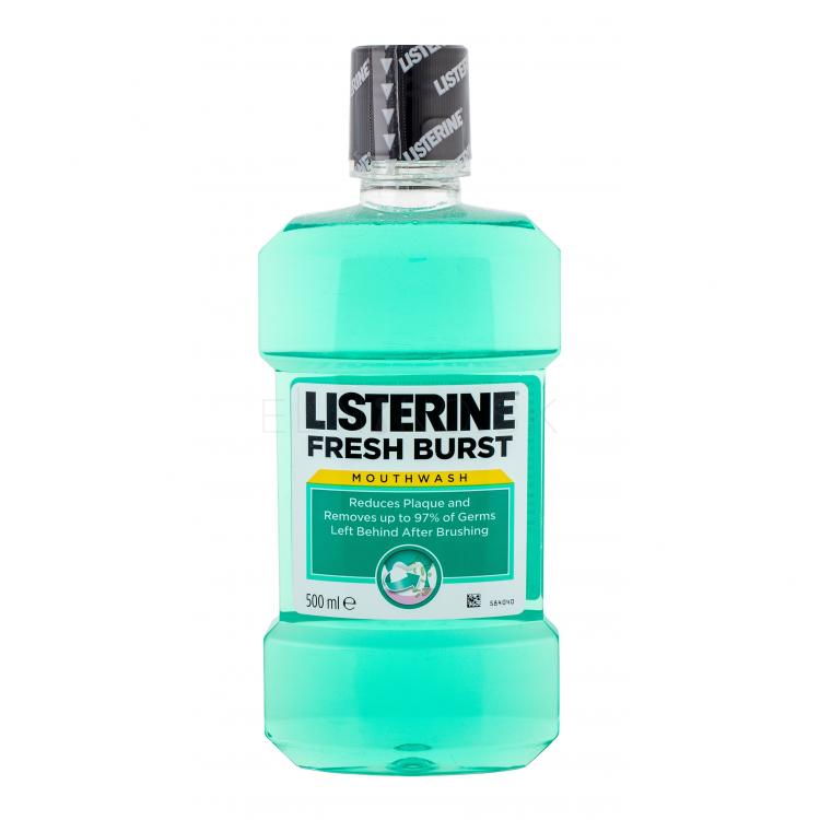 Listerine Fresh Burst Mouthwash Ústna voda 500 ml