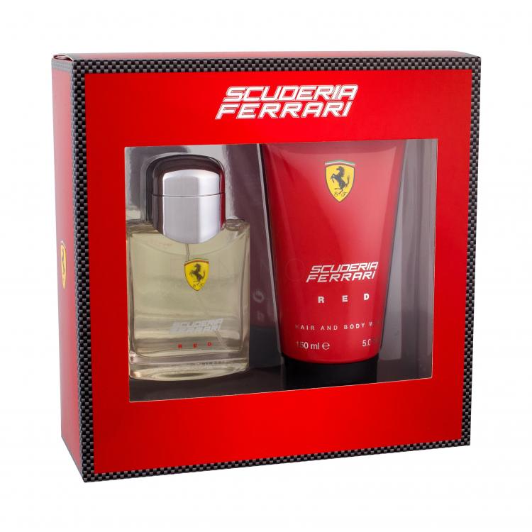 Ferrari Scuderia Ferrari Red Darčeková kazeta toaletní voda 75 ml + sprchový gel 150 ml