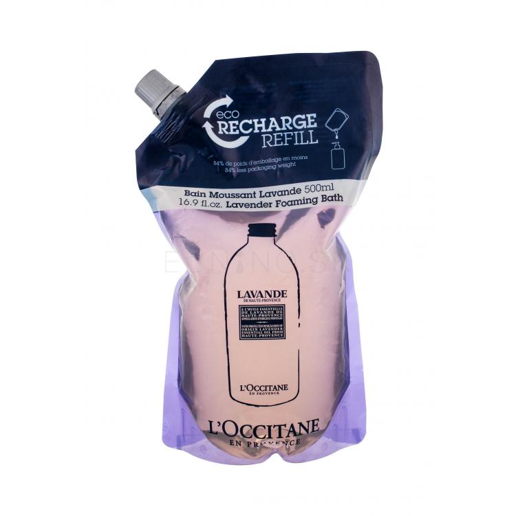 L&#039;Occitane Lavender Pena do kúpeľa pre ženy Náplň 500 ml