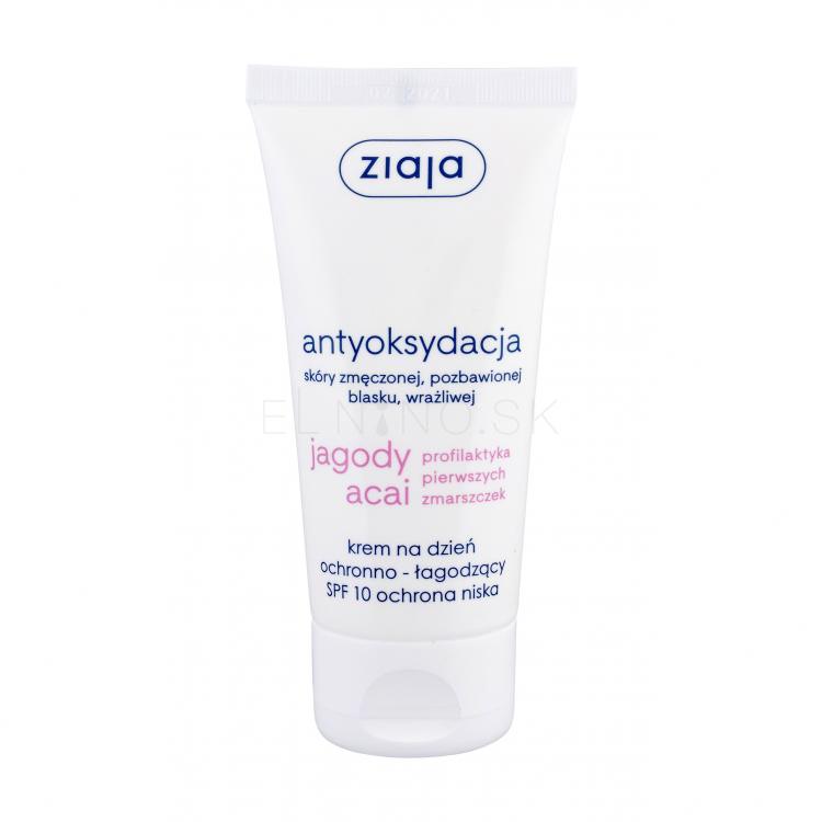 Ziaja Acai Berry Antioxidation SPF10 Denný pleťový krém pre ženy 50 ml