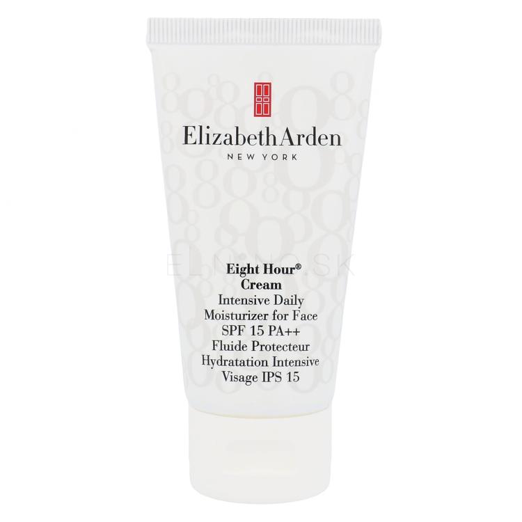 Elizabeth Arden Eight Hour Cream Intesive Daily Moisturizer SPF15 Denný pleťový krém pre ženy 49 g